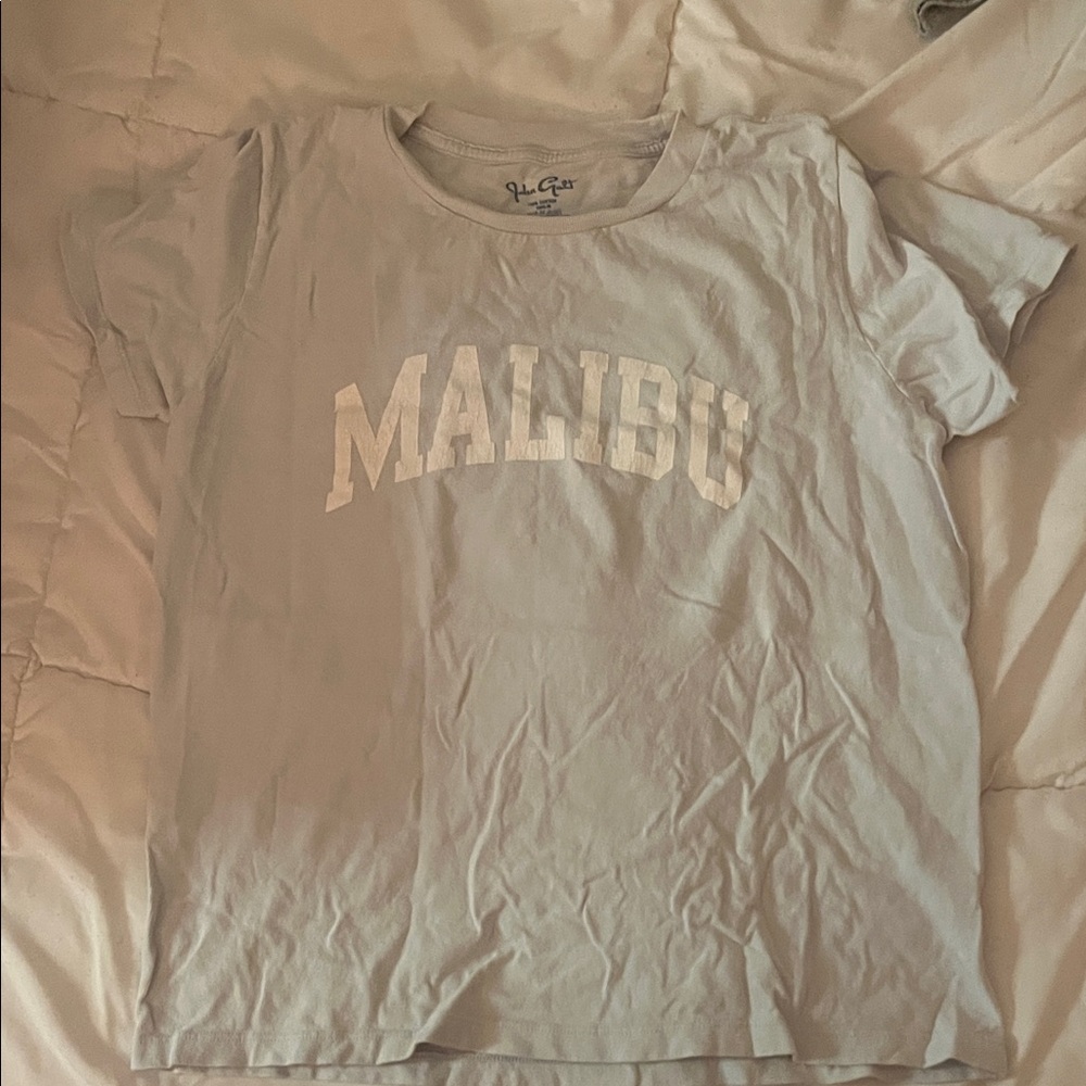 Brandy Melville Cream John Galt Tee